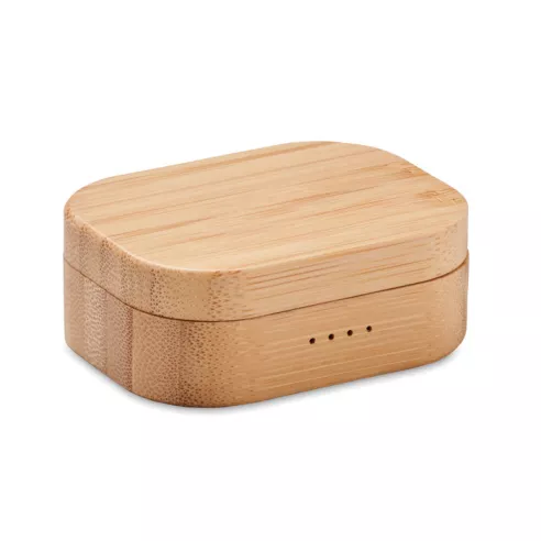 Auriculares TWS estuche bambú JAZZ BAMBOO
