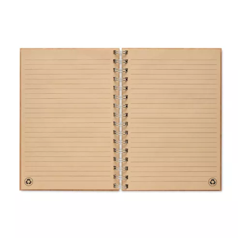 A5 ring bound Bamboo notebook BRAM