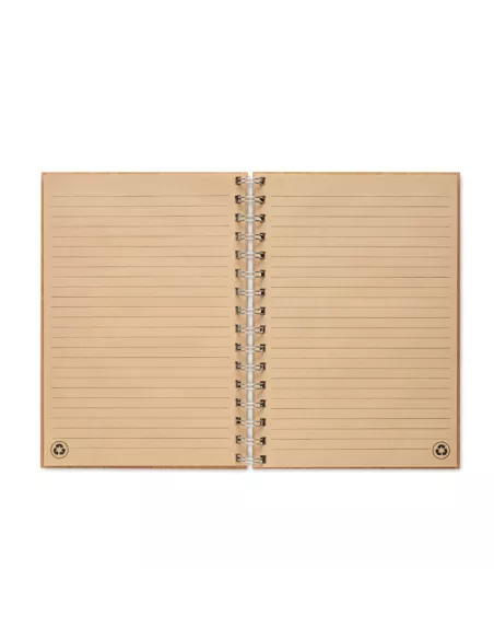 A5 ring bound Bamboo notebook BRAM
