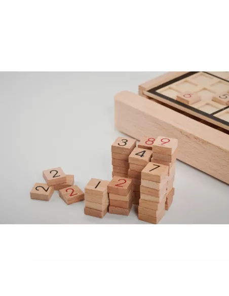 Juego de mesa sudoku de madera SUDOKU