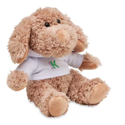 Dog plush wearing a hoodie DOGGY