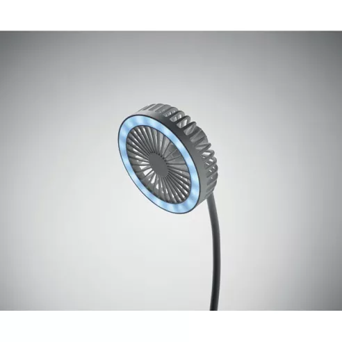 Desktop charger fan with light VIENTO