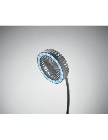 Desktop charger fan with light VIENTO