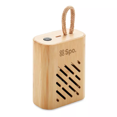 Altavoz inalámbrico bambú 3W REY
