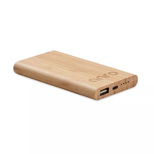 4000 mAh Bamboo power bank ARENAPOWER C