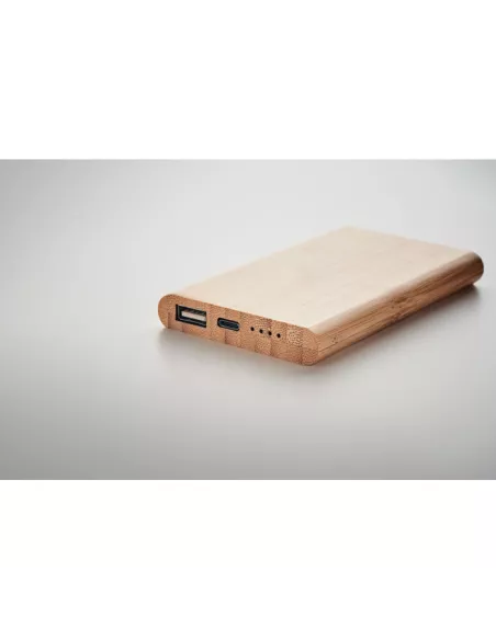 4000 mAh Bamboo power bank ARENAPOWER C