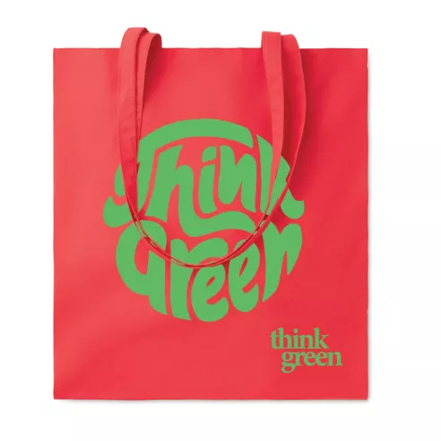 Organic cotton shopping bag EU TURA COLOUR