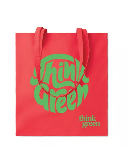 Organic cotton shopping bag EU TURA COLOUR
