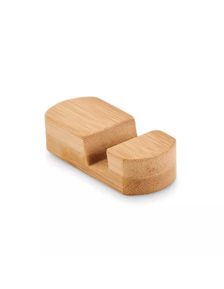 Mini bamboo phone stand POY