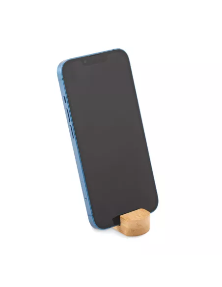 Mini bamboo phone stand POY