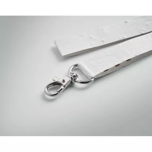 Seed paper lanyard w/hook LANSEE