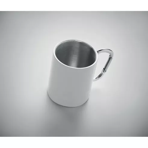 Taza de metal y mosquetón AROM