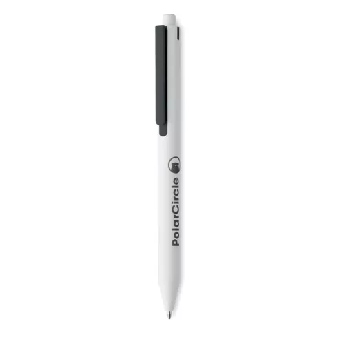 Recycled ABS push button pen SIDE