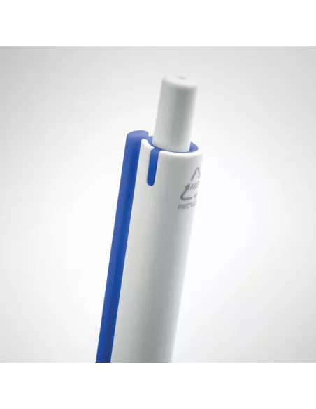 Recycled ABS push button pen SIDE