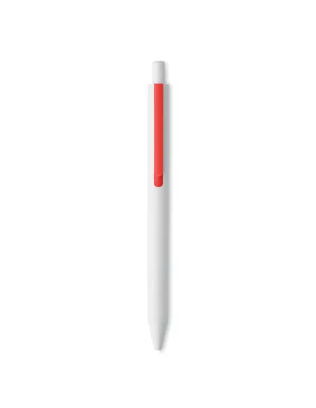 Recycled ABS push button pen SIDE