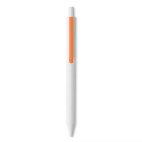 Recycled ABS push button pen SIDE