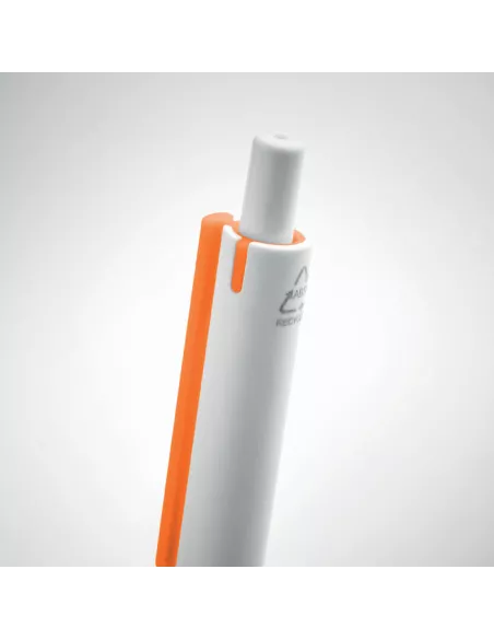 Recycled ABS push button pen SIDE