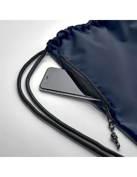 Large drawstring bag 300D RPET NIGHT