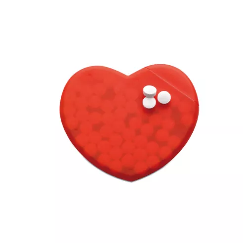 Caja corazón de caramelos CORAMINT