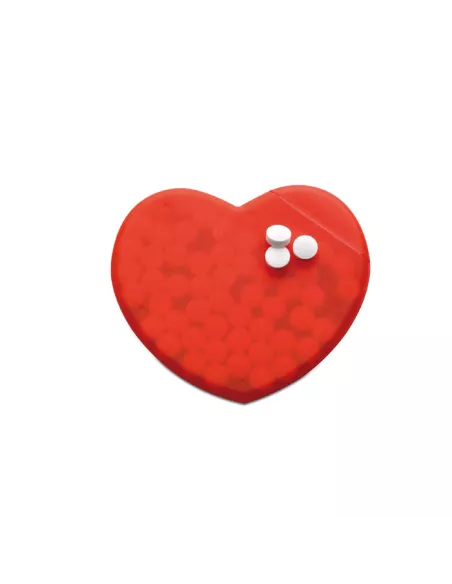 Caja corazón de caramelos CORAMINT