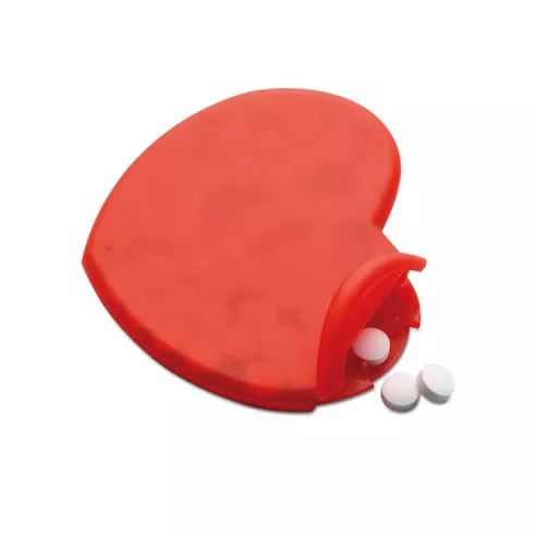 Caja corazón de caramelos CORAMINT