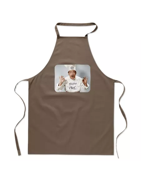 Kitchen apron in cotton KITAB