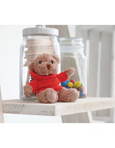 Teddy bear plus with hoodie JOHNNY