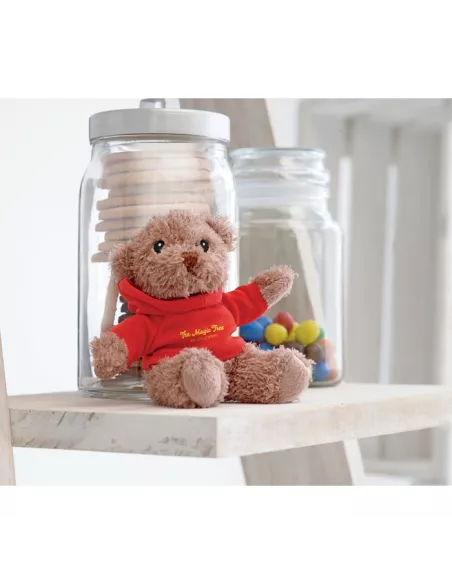 Teddy bear plus with hoodie JOHNNY