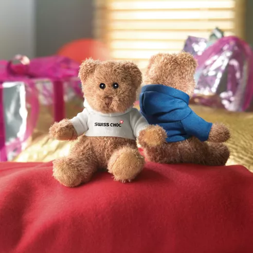 Teddy bear plus with hoodie JOHNNY