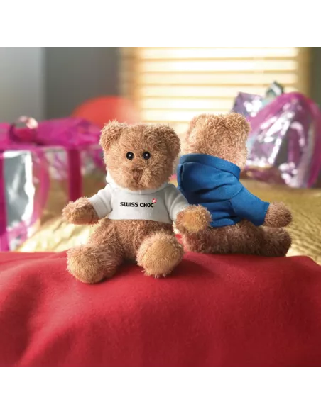 Teddy bear plus with hoodie JOHNNY
