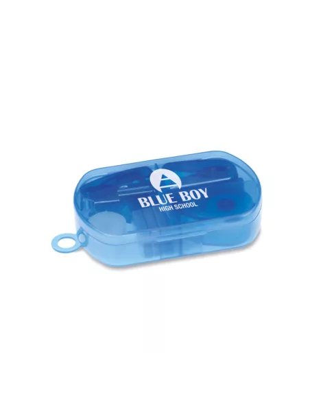 Set papeleria en caja plástico BUROBOX