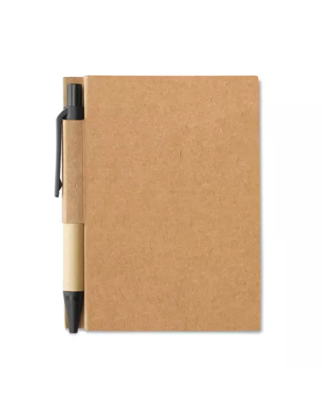 Recycled notebook with pen CARTOPAD