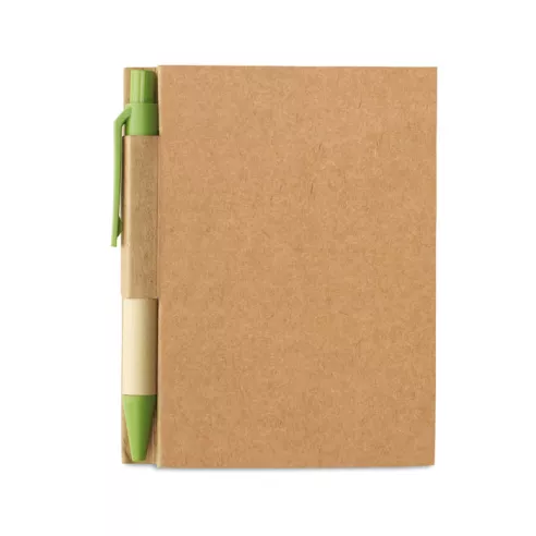 Bloc notas con boli reciclable CARTOPAD