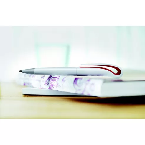 ABS twist ball pen WHITESWAN