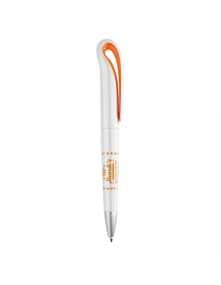 ABS twist ball pen WHITESWAN