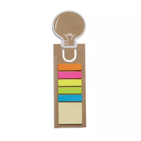 Bookmark with sticky memo pad IDEA
