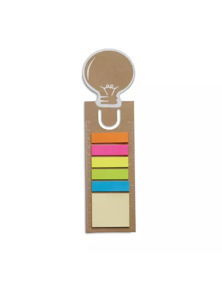 Bookmark with sticky memo pad IDEA