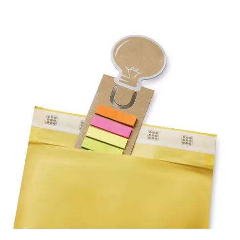 Bookmark with sticky memo pad IDEA
