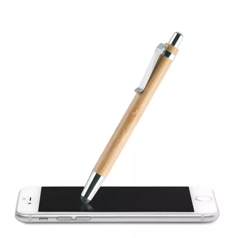 Ball pen in ABS and bamboo BYRON