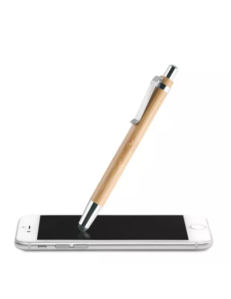 Ball pen in ABS and bamboo BYRON