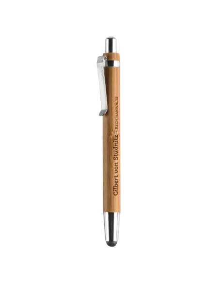Ball pen in ABS and bamboo BYRON