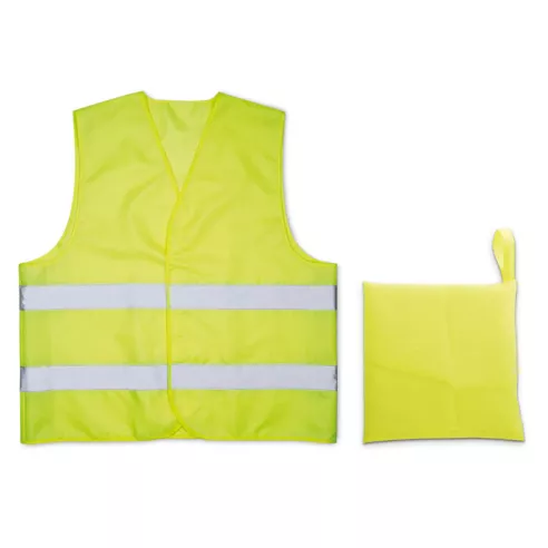Knitted material waistcoat VISIBLE