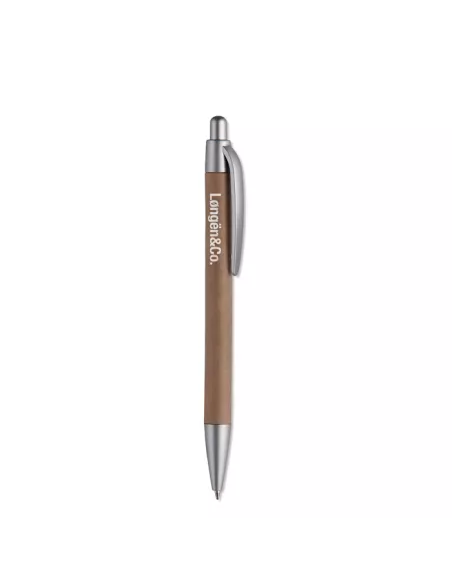 Carton barrel ball pen PUSHTON