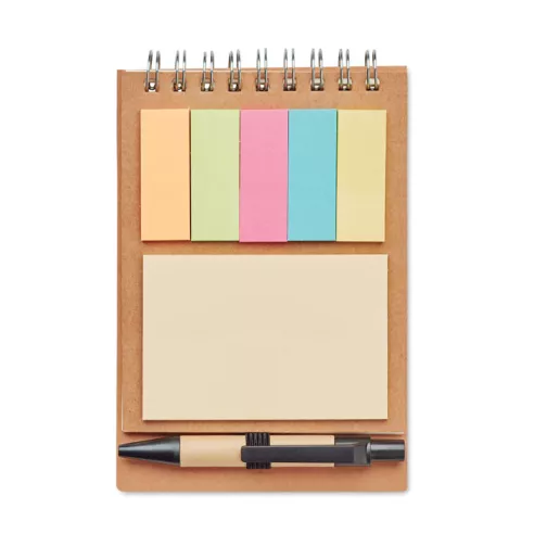 Notepad with pen and memo pad MULTIBOOK