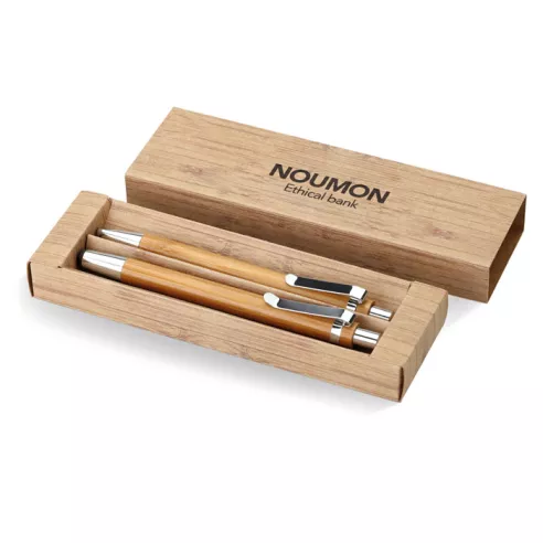 Bamboo pen and pencil set BAMBOOSET