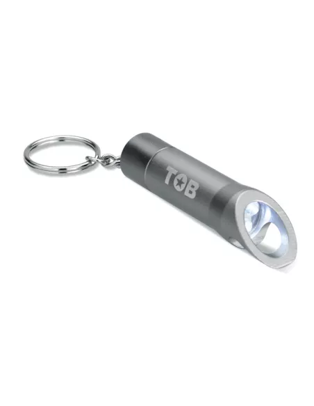 Metal torch key ring LITOP