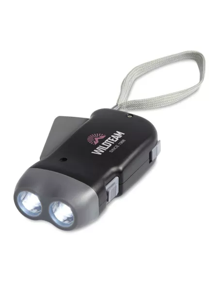 2 LED dynamo torch ROBIN