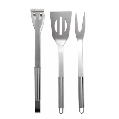 3 Barbecue tools in pouch SHAKES