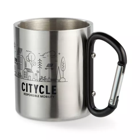 Metal mug & carabiner handle TRUMBO