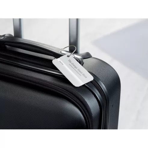 Aluminium luggage tag TAGGY